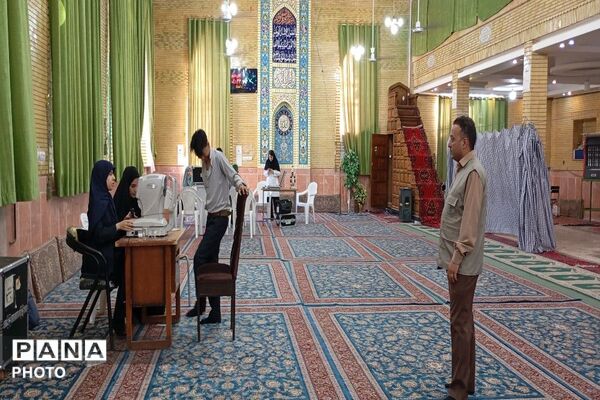 اولین روز از حضور تیم پزشکی اثر در شهر بار نیشابور