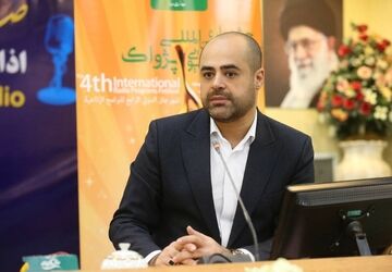 برگزاری تست صدا برای علاقه‌مندان به گویندگی در نمایشگاه کتاب