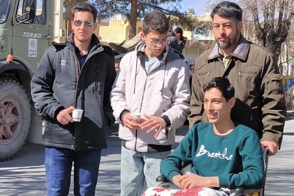 راهپیمایی ۲۲ بهمن در چهل و ششمین سالگرد پیروزی شکوهمند انقلاب اسلامی در شهرستان آباده