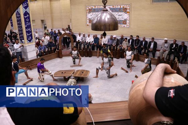 آیین افتتاح زورخانه مهدیه شهدا در شیراز