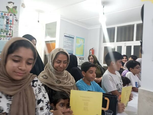 برگزاری اردوی تابستانه خانواده در کتابخانه مرکز جاسک