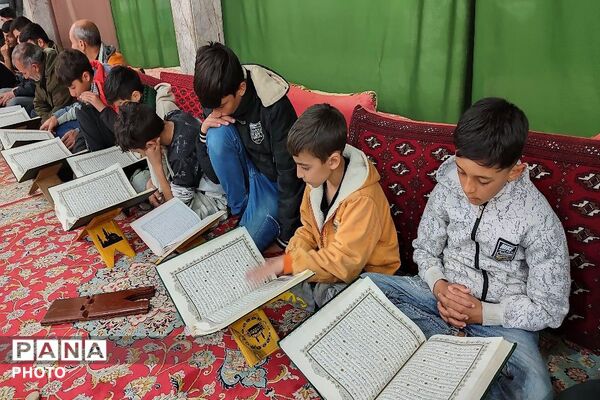 قرائت قرآن در شب بیست سوم ماه مبارک رمضان مسجد جامع شهر بار 