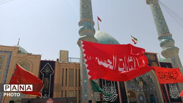 عزاداری سالروز شهادت امام حسن عسگری(ع) در مسجد جمکران