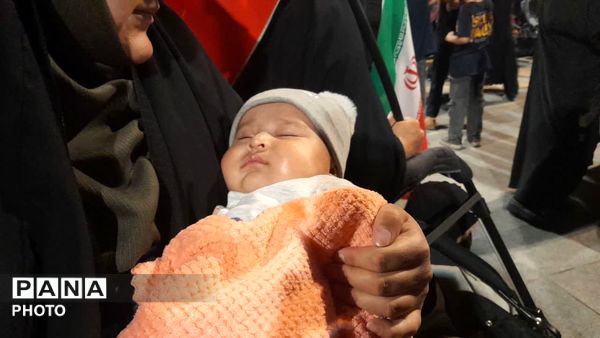 حضور حماسی مدارس قم در تجمعات شبانه آستان مقدس امامزاده موسی مبرقع(ع)
