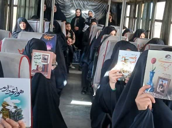 اردوی خواهران بسیجی روستای مؤمن آباد قم در حرم حضرت معصومه(س)

