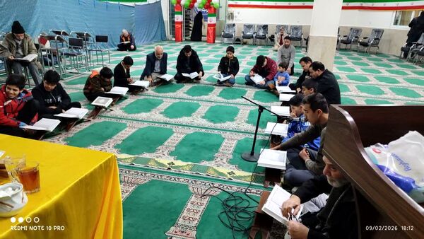 جشن پیروزی انقلاب در مسجد حضرت رسول اکرم(ص)