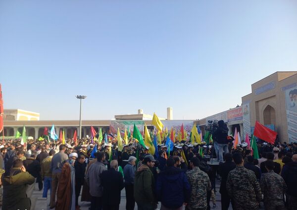 جلوه‌هایی از حضور نوجوانان قمی در رزمایش شکوه اقتدار 