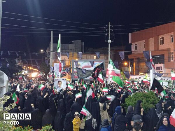 اجتماع حامیان آرمان‌های انقلاب اسلامی در گلوگاه 