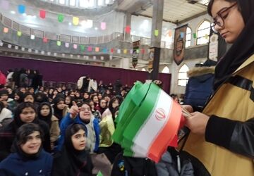 ایام الله دهه فجر در حسینیه اعظم حضرت ابوالفضل بهارستان دو
