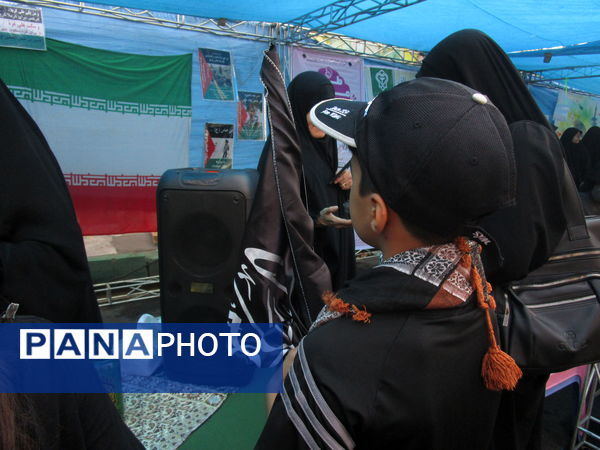 برگزاری مراسم جاماندگان اربعین حسینی در امامزاده حسن (ع) کرج 