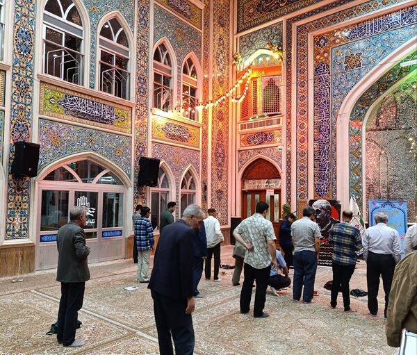 برگزاری مراسم استغاثه به امام زمان (عج) در نیشابور