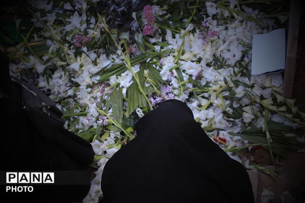 تشییع و تدفین پیکر شهید امیرحسن کاظمی