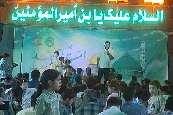 حال و هوای کافه شهدا در شب میلاد نبی اکرم(ص) و امام جعفر صادق (ع)