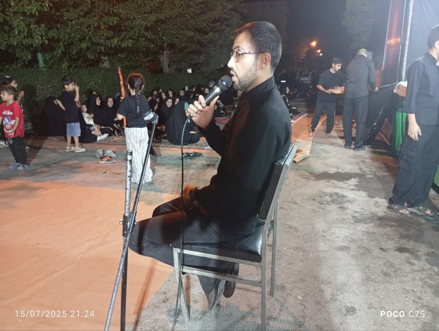 برپایی موکب مردمی در شهرستان بروجرد 