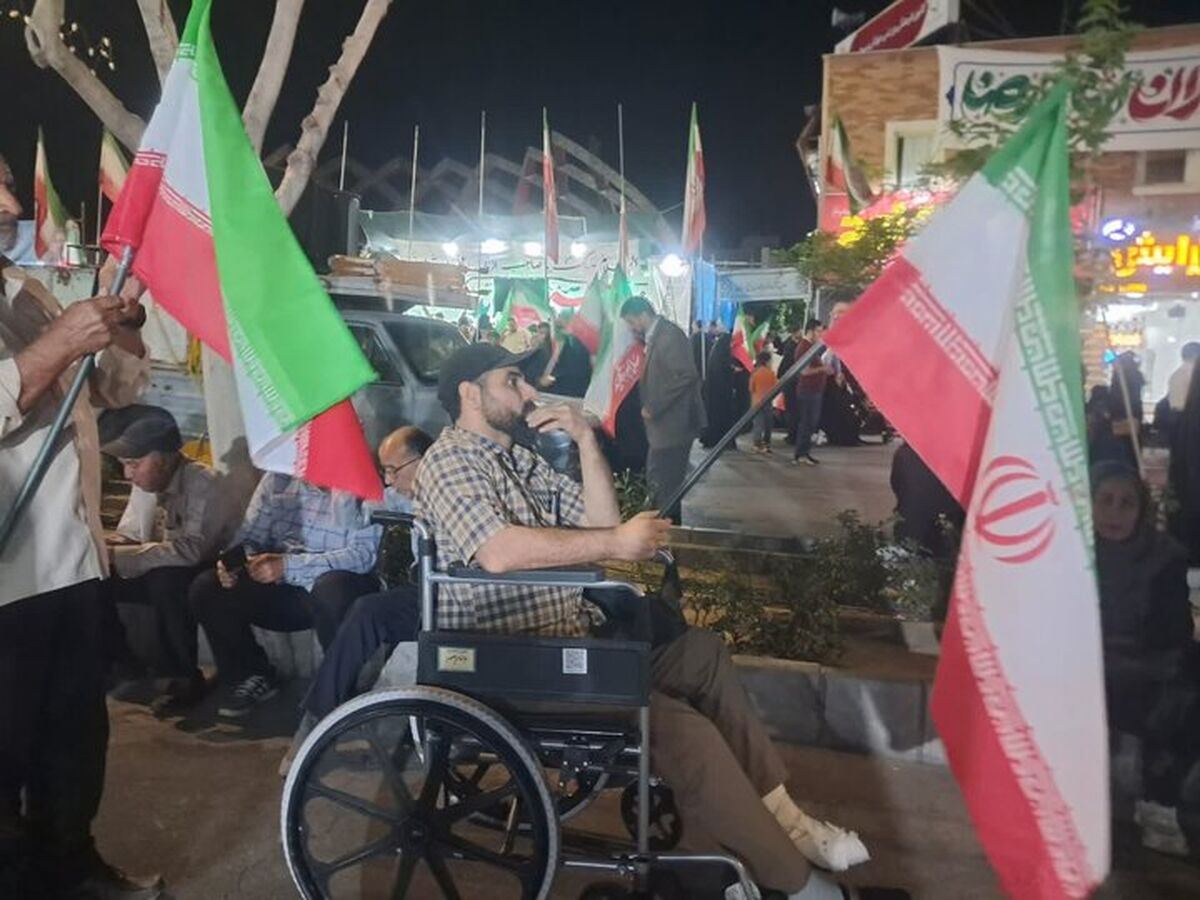 جلوه‌ای از وحدت و ایستادگی دربرنامه‌های «شب‌های اقتدار» امیرآباد