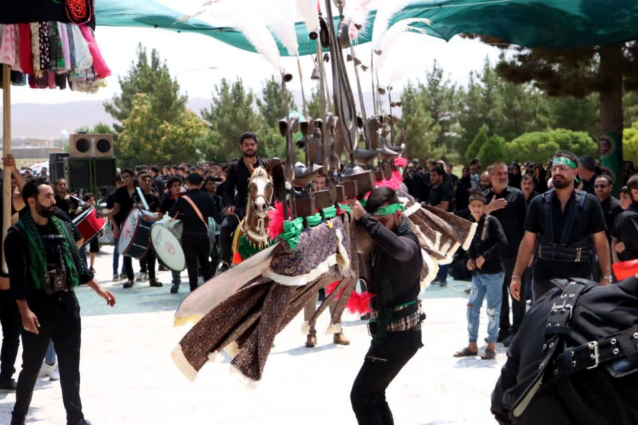 مراسم عاشورای حسینی در شهرستان کوهبنان