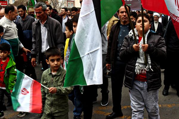 راهپیمایی روز قدس در زنجان 