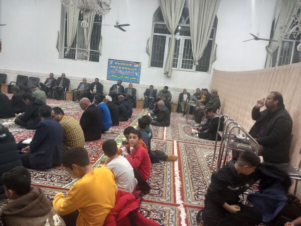 مراسم پرفیض نماز جماعت و دعای کمیل در روستای مهدی آباد خلیل آباد 