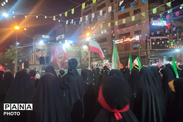 رزمایش «جان‌فدا» در خیابان مصلی رباط‌کریم