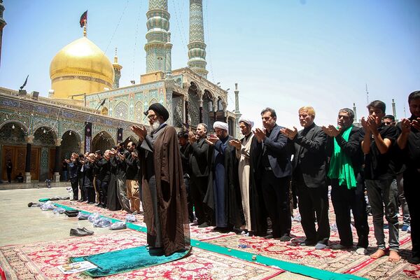 عزاداری تاسوعای حسینی(ع) در حرم حضرت معصومه(س)
