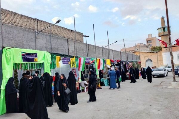 نمایشگاه پایگاه های اسوه مقاومت بسیج در شهرستان شیروان 