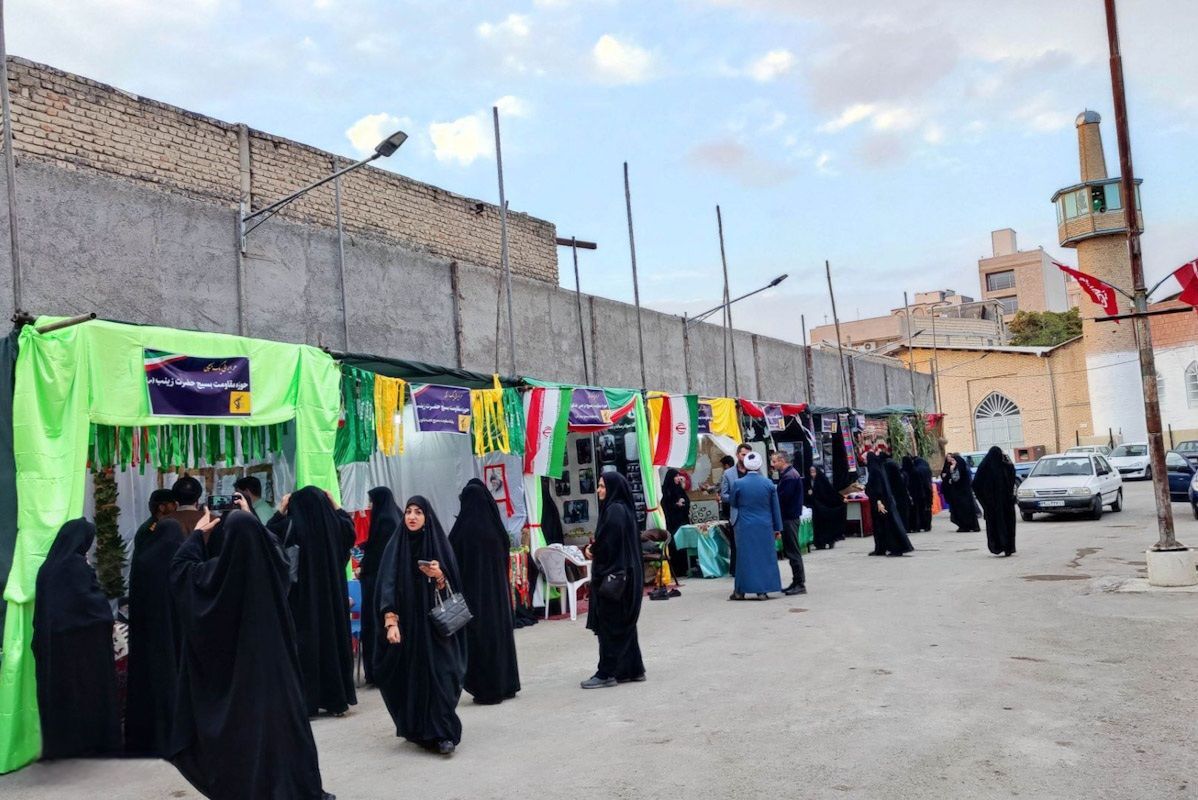 نمایشگاه پایگاه های اسوه مقاومت بسیج در شهرستان شیروان 