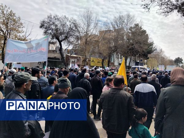 راهپیمایی روز جهانی قدس شهرستان نیشابور 