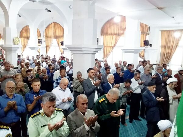 نماز عید سعید قربان در شهرستان خلیل آباد 