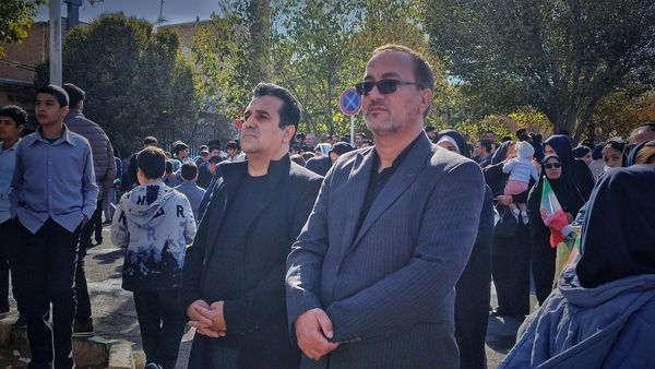 راهپیمایی 13 آبان  و روز دانش‌آموز در اشتهارد