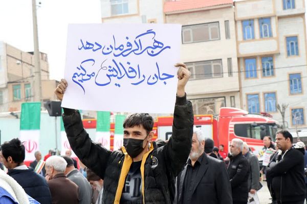 حماسه حضور مردم غیور باقرشهر و کهریزک در راهپیمایی ۲۲بهمن