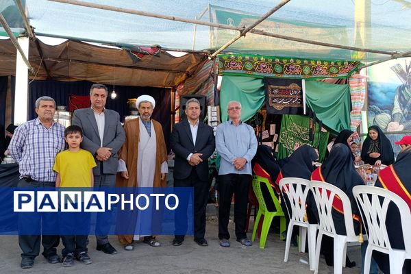 بازید مسئولان از موکب دانش‌آموزی طریق القصی