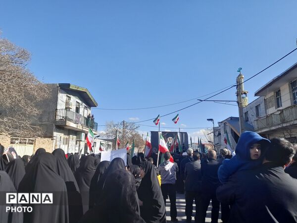 تجمع مردم جوکار در سوگ شهادت رهبر عزیز امت اسلامی