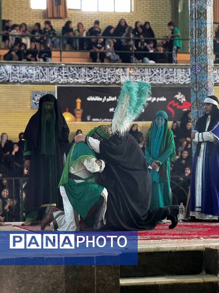 مراسم سنتی تعزیه‌خوانی در شهر ارمغان‌خانه زنجان 