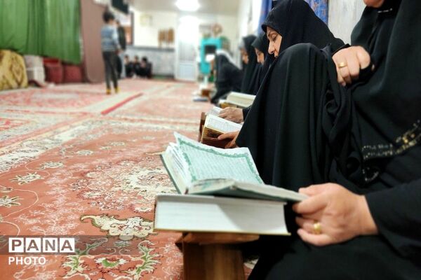 قرائت قرآن در شب بیست سوم ماه مبارک رمضان مسجد جامع شهر بار 