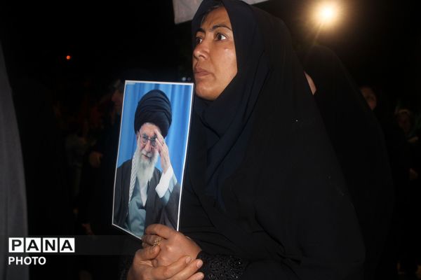 از قلب نیشابور تا وسعت ایران،اجتماع با شکوه مردم جان فدا