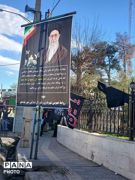 اجتماع بزرگ شهادت سید علی خامنه ای در پلدختر 