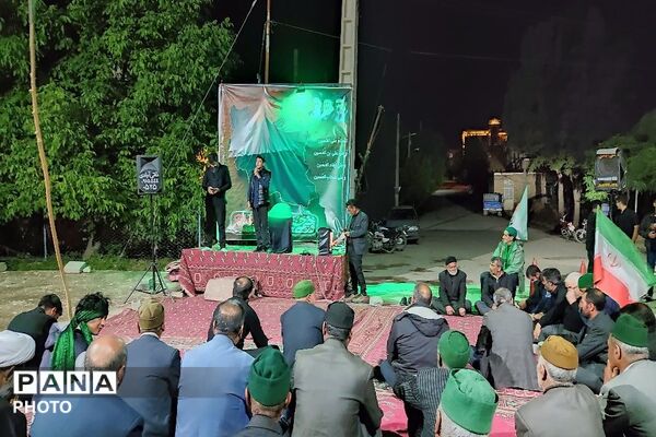 حسینیه شهدای شهر بار، رنگ بوی محرم گرفت به مناسبت ماه عزای آل اللّه