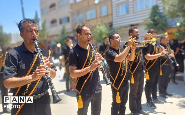 دمق به رنگ عاشورا