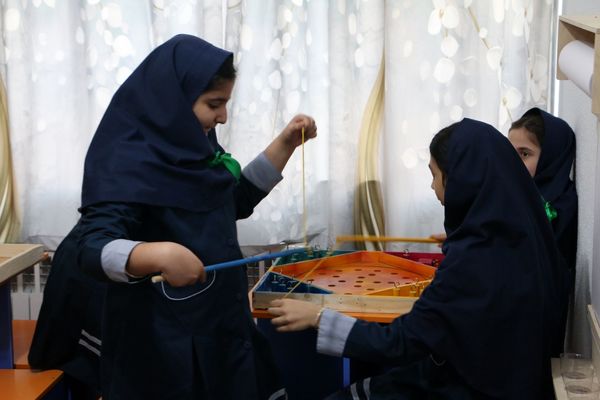 افتتاح اتاق بازی و یادگیری مدرسه ام البنین(س) ناحیه یک شهرری