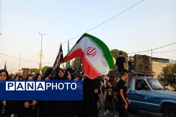 خروش کاروان پیاده‌روی یکصدهزار نفری «مشایه اهواز» 