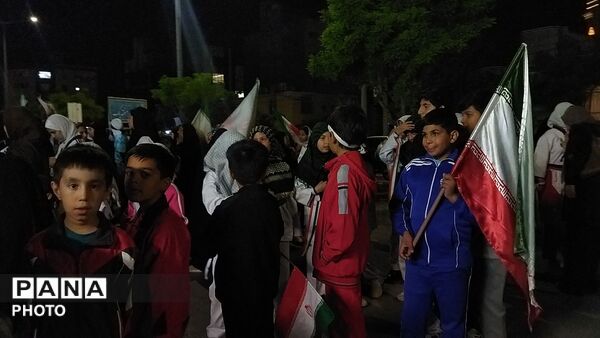 بیعت ورزشکاران  نیشابوری با رهبر انقلاب-۱