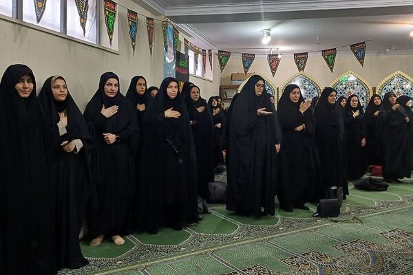 مراسم عزاداری حضرت فاطمه زهرا (س) در اداره آموزش و پرورش شهریار