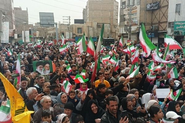 جشن چهل وهفتمین سالگرد پیروزی انقلاب اسلامی در شهرستان قدس