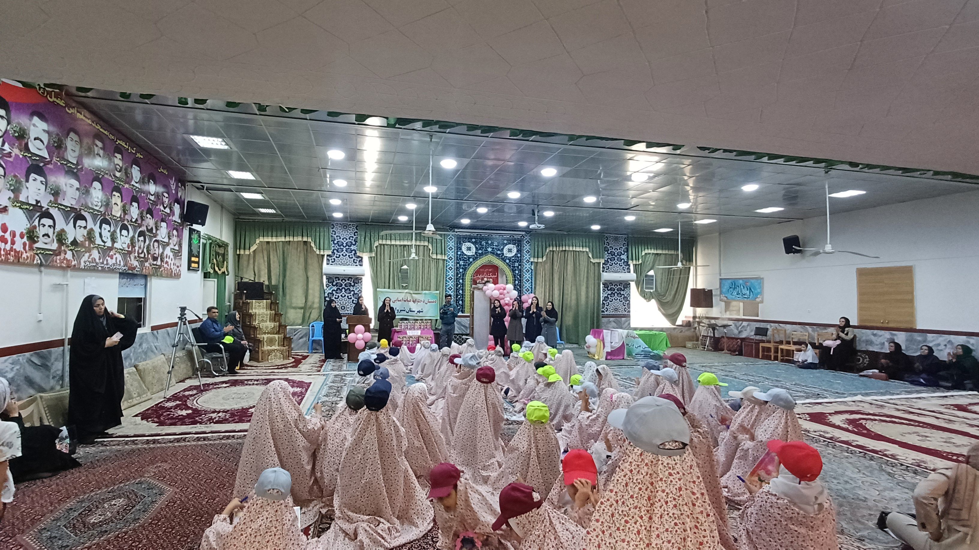 جشن تکلیف دانش آموزان دبستان هیأت امنایی ضحی یک