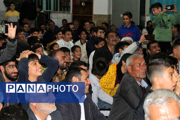 جشن میلاد امام زمان(عج) و گرامیداشت دهه فجر در مسجد بقیة الله شوراب صغیر