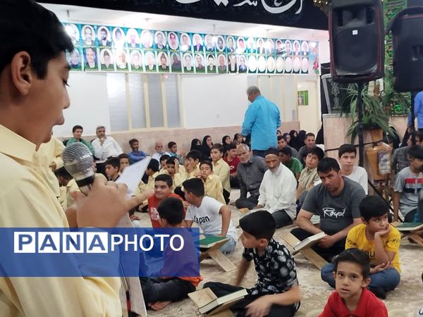 افتتاحیه جلسه قرآنی شهدای فدافن 