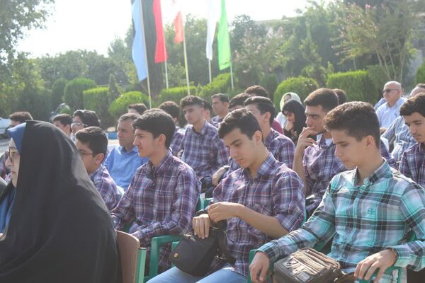 مانور بازگشایی مدارس در ساری ناحیه یک
