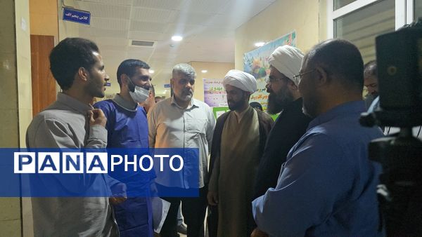 استقرار پزشکان جهادی در شهرستان بندر لنگه 