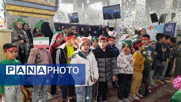 همایش مادران قهرمان پرور حوزه بسیج حضرت زینب(س) در امامزاده ابراهیم(ع) ملارد 