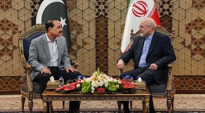 ‌قالیباف: از حقوق ملت و کشورمان عدول نمی‌کنیم